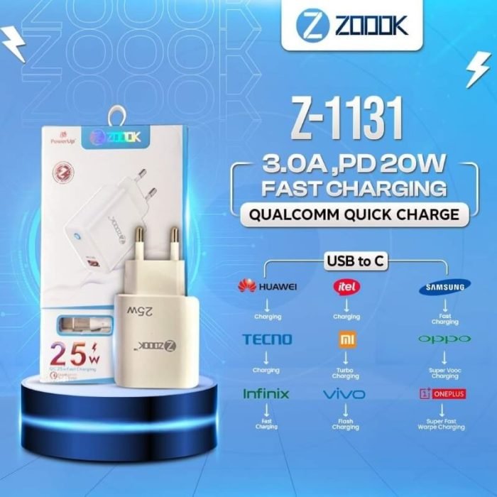 ZOOOK Z 1131 PD 25w Charger