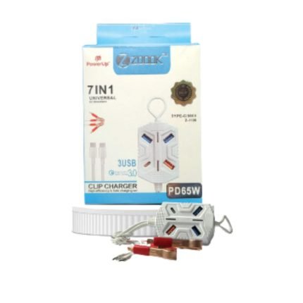 ZOOOK Z 1128 7 in 1 PD 65w Charger