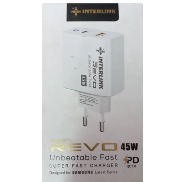 Interlink Super Revo 45W Fast Charger